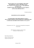 Евдокимов Антон Андреевич. Полимерный композиционный материал , изготавливаемый по технологии вакуумной инфузии с формообразованием при температурах 40°С: дис. кандидат наук: 05.17.06 - Технология и переработка полимеров и композитов. ФГУП «Всероссийский научно-исследовательский институт авиационных материалов» Национального исследовательского центра «Курчатовский институт». 2022. 116 с.