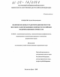 Бондарев, Сергей Владимирович. Политико-правовая трансформация институтов местного самоуправления в контексте российских модернизационных процессов: дис. кандидат юридических наук: 23.00.02 - Политические институты, этнополитическая конфликтология, национальные и политические процессы и технологии. Ростов-на-Дону. 2005. 153 с.