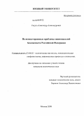 Сацута, Александр Александрович. Политико-правовые проблемы национальной безопасности Российской Федерации: дис. кандидат политических наук: 23.00.02 - Политические институты, этнополитическая конфликтология, национальные и политические процессы и технологии. Москва. 2008. 180 с.