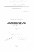 Еланский, Сергей Николаевич. Популяции фитопатогенного гриба Phytophthora infestans (Mont. ) de Bary на территории России: дис. кандидат биологических наук: 03.00.24 - Микология. Москва. 1998. 122 с.