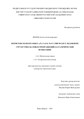 Попов Антон Александрович. Пористые наносплавы Co-Pt, Cu-Pd, Ni-Pt: синтез, исследование структурно-фазовых превращений, каталитические испытания: дис. кандидат наук: 00.00.00 - Другие cпециальности. ФГБУН Институт неорганической химии им. А.В. Николаева Сибирского отделения Российской академии наук. 2022. 150 с.