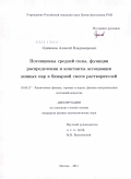 Одиноков, Алексей Владимирович. Потенциалы средней силы, функции распределения и константы ассоциации ионных пар в бинарной смеси растворителей: дис. кандидат физико-математических наук: 01.04.17 - Химическая физика, в том числе физика горения и взрыва. Москва. 2011. 141 с.