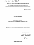 Попова, Юлия Ивановна. Повседневная жизнь крестьянства Олонецкой губернии в XIX веке: дис. кандидат исторических наук: 07.00.02 - Отечественная история. Петрозаводск. 2004. 180 с.