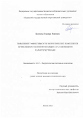 Базукова Эльвира Раисовна. Повышение эффективности энергетических комплексов применением тепловой изоляции со стабильными характеристиками: дис. кандидат наук: 00.00.00 - Другие cпециальности. ФГБОУ ВО «Казанский государственный энергетический университет». 2023. 190 с.