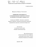 Шаропов, Фарход Разокович. Повышение эффективности функционирования розничной торговли: На примере Республики Таджикистан: дис. кандидат экономических наук: 08.00.05 - Экономика и управление народным хозяйством: теория управления экономическими системами; макроэкономика; экономика, организация и управление предприятиями, отраслями, комплексами; управление инновациями; региональная экономика; логистика; экономика труда. Душанбе. 2004. 162 с.