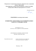 Сидоренко Александр Анатольевич. Повышение эффективности комбинированных помехоустойчивых кодов: дис. доктор наук: 00.00.00 - Другие cпециальности. ФГБОУ ВО «Владимирский государственный университет имени Александра Григорьевича и Николая Григорьевича Столетовых». 2024. 284 с.