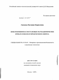 Аносова, Евгения Борисовна. Пожаровзрывоопасность новых фармацевтических препаратов и полупродуктов их синтеза: дис. кандидат технических наук: 05.26.03 - Пожарная и промышленная безопасность (по отраслям). Москва. 2009. 177 с.