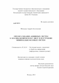 Шевляков, Андрей Анатольевич. Преобразование аффинных систем к квазиканоническому виду и построение минимально-фазовых систем: дис. кандидат физико-математических наук: 05.13.01 - Системный анализ, управление и обработка информации (по отраслям). Москва. 2013. 123 с.