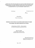 Акманова, Римма Суюндуковна. Приёмы структурно-семантической реконструкции архетипов лексики башкирского языка: дис. кандидат наук: 10.02.02 - Языки народов Российской Федерации (с указанием конкретного языка или языковой семьи). Уфа. 2013. 168 с.