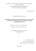 Садковская Оксана Евгеньевна. Принципы экореконструкции территории малоэтажной застройки (на примере малых и средних городов Ростовской области): дис. кандидат наук: 05.23.22 - Градостроительство, планировка сельских населенных пунктов. ФГБОУ ВО «Московский архитектурный институт (государственная академия)». 2020. 303 с.