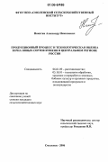 Никитин, Александр Николаевич. Продукционный процесс и технологическая оценка зерна новых сортов ячменя в Центральном регионе России: дис. кандидат сельскохозяйственных наук: 06.01.09 - Растениеводство. Смоленск. 2006. 182 с.