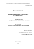 Казакова Ольга Андреевна. Проектирование образовательного опыта мультиграмотности: дис. кандидат наук: 00.00.00 - Другие cпециальности. ФГБОУ ВО «Санкт-Петербургский государственный университет». 2024. 189 с.