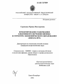 Сорокина, Ирина Викторовна. Проектирование содержания элективного обучения физике в структуре экономического образования "школа-вуз": дис. кандидат педагогических наук: 13.00.02 - Теория и методика обучения и воспитания (по областям и уровням образования). Санкт-Петербург. 2006. 160 с.