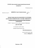 Дибирова, Заграт Гаджимагомедовна. Профессиональная направленность обучения математике и информатике будущих инженеров с использованием инфокоммуникационных технологий: дис. кандидат педагогических наук: 13.00.08 - Теория и методика профессионального образования. Махачкала. 2009. 158 с.