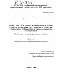 Мусина, Елена Михайловна. Профессионально-ориентированные проблемные задачи по экономике для студентов технических специальностей среднего профессионального образования: дис. кандидат педагогических наук: 13.00.08 - Теория и методика профессионального образования. Москва. 2004. 218 с.