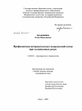 Крваченко, Елена Николаевна. Профилактика интранатальных повреждений плода при осложненных родах: дис. доктор медицинских наук: 14.00.01 - Акушерство и гинекология. Омск. 2009. 315 с.