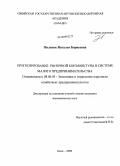 Пильник, Наталья Борисовна. Прогнозирование рыночной конъюнктуры в системе малого предпринимательства: дис. кандидат экономических наук: 08.00.05 - Экономика и управление народным хозяйством: теория управления экономическими системами; макроэкономика; экономика, организация и управление предприятиями, отраслями, комплексами; управление инновациями; региональная экономика; логистика; экономика труда. Омск. 2009. 147 с.