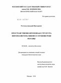 Ростанец, Дмитрий Викторович. Пространственно-временная структура фитопланктона нижнего течения реки Москвы: дис. кандидат биологических наук: 03.02.08 - Экология (по отраслям). Москва. 2011. 170 с.