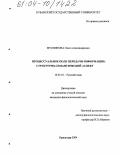 Муллинова, Ольга Александровна. Процессуальное поле передачи информации: структурно-семантический аспект: дис. кандидат филологических наук: 10.02.01 - Русский язык. Краснодар. 2004. 147 с.