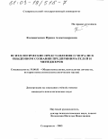 Колиниченко, Ирина Александровна. Психологические представления о морали в обыденном сознании предпринимателей и менеджеров: дис. кандидат психологических наук: 19.00.01 - Общая психология, психология личности, история психологии. Ставрополь. 2003. 153 с.