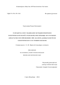 Торгунаков Роман Евгеньевич. Разработка и исследование методов измерения электрических полей атмосферы при помощи летательных аппаратов и их применение при анализе данных контроля электрического состояния облаков: дис. кандидат наук: 00.00.00 - Другие cпециальности. ФГБОУ ВО «Российский государственный гидрометеорологический университет». 2024. 138 с.