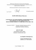 Каштанова, Ирина Ивановна. Разработка организационно-экономического механизма реализации проектов энергоэффективного развития в отраслях ТЭК: дис. кандидат экономических наук: 08.00.05 - Экономика и управление народным хозяйством: теория управления экономическими системами; макроэкономика; экономика, организация и управление предприятиями, отраслями, комплексами; управление инновациями; региональная экономика; логистика; экономика труда. Санкт-Петербург. 2013. 175 с.