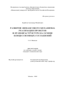 Курбатов Александр Михайлович. Развитие финансового механизма реализации проектов в ИТ-инфраструктуре на основе концессионных соглашений: дис. кандидат наук: 00.00.00 - Другие cпециальности. ФГОБУ ВО Финансовый университет при Правительстве Российской Федерации. 2024. 208 с.