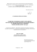 Кузьменко Ирина Игоревна. Развитие функционального механизма управления промышленными предприятиями в условиях перехода к новому технологическому укладу: дис. кандидат наук: 08.00.05 - Экономика и управление народным хозяйством: теория управления экономическими системами; макроэкономика; экономика, организация и управление предприятиями, отраслями, комплексами; управление инновациями; региональная экономика; логистика; экономика труда. ФГАОУ ВО «Северо-Кавказский федеральный университет». 2019. 204 с.