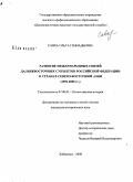 Савка, Ольга Геннадьевна. Развитие международных связей дальневосточных субъектов Российской Федерации в странах Северо-Восточной Азии: 1992-2005 гг.: дис. кандидат исторических наук: 07.00.02 - Отечественная история. Хабаровск. 2008. 213 с.