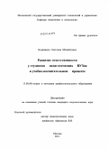 Куницына, Светлана Михайловна. Развитие ответственности у студентов педагогических вузов в учебно-воспитательном процессе: дис. кандидат педагогических наук: 13.00.08 - Теория и методика профессионального образования. Москва. 2011. 179 с.