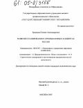 Ермакова, Полина Александровна. Развитие планирования в промышленных холдингах России: дис. кандидат экономических наук: 08.00.05 - Экономика и управление народным хозяйством: теория управления экономическими системами; макроэкономика; экономика, организация и управление предприятиями, отраслями, комплексами; управление инновациями; региональная экономика; логистика; экономика труда. Москва. 2005. 173 с.