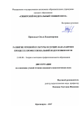 Приходько, Ольга Владимировна. Развитие речевой культуры будущих бакалавров в процессе профессиональной подготовки в вузе: дис. кандидат наук: 13.00.08 - Теория и методика профессионального образования. Красноярск. 2017. 262 с.