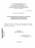 Колчина, Нина Митрофановна. Развитие регионального рынка услуг начального профессионального образования: на примере Новгородской области: дис. кандидат экономических наук: 08.00.05 - Экономика и управление народным хозяйством: теория управления экономическими системами; макроэкономика; экономика, организация и управление предприятиями, отраслями, комплексами; управление инновациями; региональная экономика; логистика; экономика труда. Санкт-Петербург. 2011. 214 с.