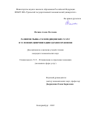 Фечина Алена Олеговна. Развитие рынка телемедицинских услуг в условиях цифровизации здравоохранения: дис. кандидат наук: 00.00.00 - Другие cпециальности. ФГБОУ ВО «Уральский государственный экономический университет». 2022. 166 с.