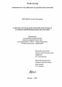 Бурухина, Татьяна Федоровна. Развитие системы довузовской подготовки в условиях дифференциации образования: дис. кандидат педагогических наук: 13.00.01 - Общая педагогика, история педагогики и образования. Москва. 2006. 182 с.