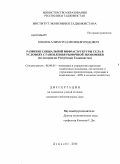 Бобоев, Алимурод Меликмуродович. Развитие социальной инфраструктуры села в условиях становления рыночной экономики: на материалах Республики Таджикистан: дис. кандидат экономических наук: 08.00.05 - Экономика и управление народным хозяйством: теория управления экономическими системами; макроэкономика; экономика, организация и управление предприятиями, отраслями, комплексами; управление инновациями; региональная экономика; логистика; экономика труда. Душанбе. 2010. 150 с.