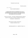 Палагин, Андрей Владимирович. Развитие венчурного предпринимательства в промышленности России и его организационно-экономическое обеспечение: дис. кандидат экономических наук: 08.00.05 - Экономика и управление народным хозяйством: теория управления экономическими системами; макроэкономика; экономика, организация и управление предприятиями, отраслями, комплексами; управление инновациями; региональная экономика; логистика; экономика труда. Москва. 2009. 170 с.