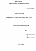 Потсар, Анна Никитична. Речевая структура персонажа в массовом тексте: дис. кандидат филологических наук: 10.01.10 - Журналистика. Санкт-Петербург. 2006. 245 с.