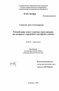 Соловьева, Анна Александровна. Речевой жанр "совет" в разных типах дискурса: на материале современного английского языка: дис. кандидат филологических наук: 10.02.19 - Теория языка. Астрахань. 2007. 201 с.