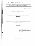 Камилова, Раиса Шахмурдиновна. Регулирование интеграции региона в национальную экономику: дис. кандидат экономических наук: 08.00.05 - Экономика и управление народным хозяйством: теория управления экономическими системами; макроэкономика; экономика, организация и управление предприятиями, отраслями, комплексами; управление инновациями; региональная экономика; логистика; экономика труда. Махачкала. 2001. 176 с.