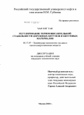 Чан Нят Тан. Регулирование термоокислительной стабильности дорожных битумов и битумных материалов: дис. кандидат технических наук: 05.17.07 - Химия и технология топлив и специальных продуктов. Москва. 2010. 121 с.