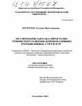 Кочергина, Татьяна Викторовна. Регулирование запуска программ технического развития корпоративных промышленных структур: дис. кандидат экономических наук: 08.00.05 - Экономика и управление народным хозяйством: теория управления экономическими системами; макроэкономика; экономика, организация и управление предприятиями, отраслями, комплексами; управление инновациями; региональная экономика; логистика; экономика труда. Екатеринбург. 2003. 206 с.