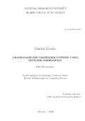 Киселёв Дмитрий Андреевич. Рекомендательные системы, основанные на графах, с использованием непрерывных представлений сетей: дис. кандидат наук: 00.00.00 - Другие cпециальности. ФГАОУ ВО «Национальный исследовательский университет «Высшая школа экономики». 2023. 160 с.