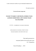 Тлатова Ксения Андреевна. Реконструкция солнечной активности по данным оцифровки длительных рядов наблюдений: дис. кандидат наук: 01.03.02 - Астрофизика, радиоастрономия. ФГБОУ ВО «Санкт-Петербургский государственный университет». 2018. 166 с.