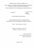 Калугин, Дмитрий Васильевич. Реминерализация чернозема выщелоченного Ставропольского плато различными горными породами: дис. кандидат сельскохозяйственных наук: 06.01.03 - Агропочвоведение и агрофизика. Краснодар. 2009. 167 с.