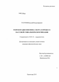 Тулупов, Василий Владимирович. Репрезентация феномена спорта в процессе массовой социальной коммуникации: дис. кандидат филологических наук: 10.01.10 - Журналистика. Краснодар. 2013. 205 с.