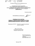 Соклаков, Вячеслав Васильевич. Режимы и параметры универсальной дозирующей системы дифференцированного высева семян: дис. кандидат технических наук: 05.20.01 - Технологии и средства механизации сельского хозяйства. Зерноград. 2003. 179 с.