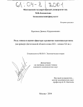 Нуратинов, Джамал Абдурахманович. Роль этнокультурного фактора в развитии экономики региона: На примере Дагестанской области конца XIX - начала XX вв.: дис. кандидат экономических наук: 08.00.01 - Экономическая теория. Москва. 2004. 121 с.