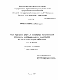 Майманакова, Инна Леонидовна. Роль лесных и степных экосистем Минусинской котловины в формировании комплексов жесткокрылых-герпетобионтов: дис. кандидат биологических наук: 03.00.16 - Экология. Абакан. 2009. 218 с.