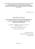 Чупрова, Ирина Александровна. Роль музыкальной культуры в формировании образа России за рубежом: на примере московской пианистической школы: дис. кандидат наук: 09.00.13 - Философия и история религии, философская антропология, философия культуры. Москва. 2017. 193 с.